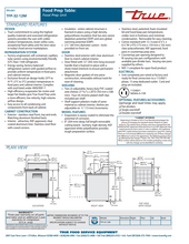 Load image into Gallery viewer, True Refrigerated Sandwich Salad Prep Table MegaTop 32in TFP3212M

