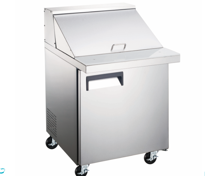 Falcon Refrigerated Sandwich/ Salad Prep MegaTop Table, 27in 12pan