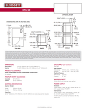 Load image into Gallery viewer, Blodgett 1/2 Convection OvenDFG50 Single

