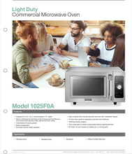 Load image into Gallery viewer, MIDEA Microwave Dial 1000W
