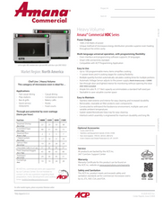 Load image into Gallery viewer, Amana Microwave Oven 0.6 cu FT . HDC12A2
