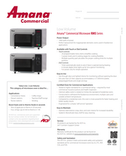 Load image into Gallery viewer, Amana Microwave Oven Dial 1000W .8 cu ft
