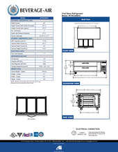 Load image into Gallery viewer, Beverage-Air Stainless Steel Worktop Cook Stand Refrigerated, 60in 2 Drawer WTRCS60HC
