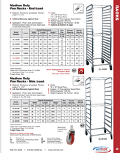 Load image into Gallery viewer, Welded Bun Pan Rack AL1820B
