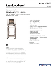Load image into Gallery viewer, Moffat Convection Oven 3 Pan Half-size 120v
