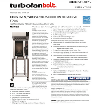 Load image into Gallery viewer, Turbofan Half Sheet Oven Convection
