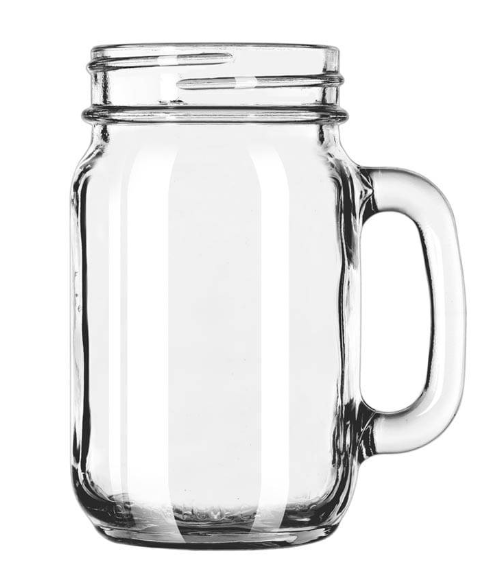 Mason Jar Glass 16oz