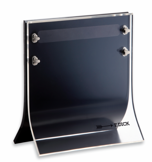 Acrylic Knife Block Acrylic 9 x 4 x 11