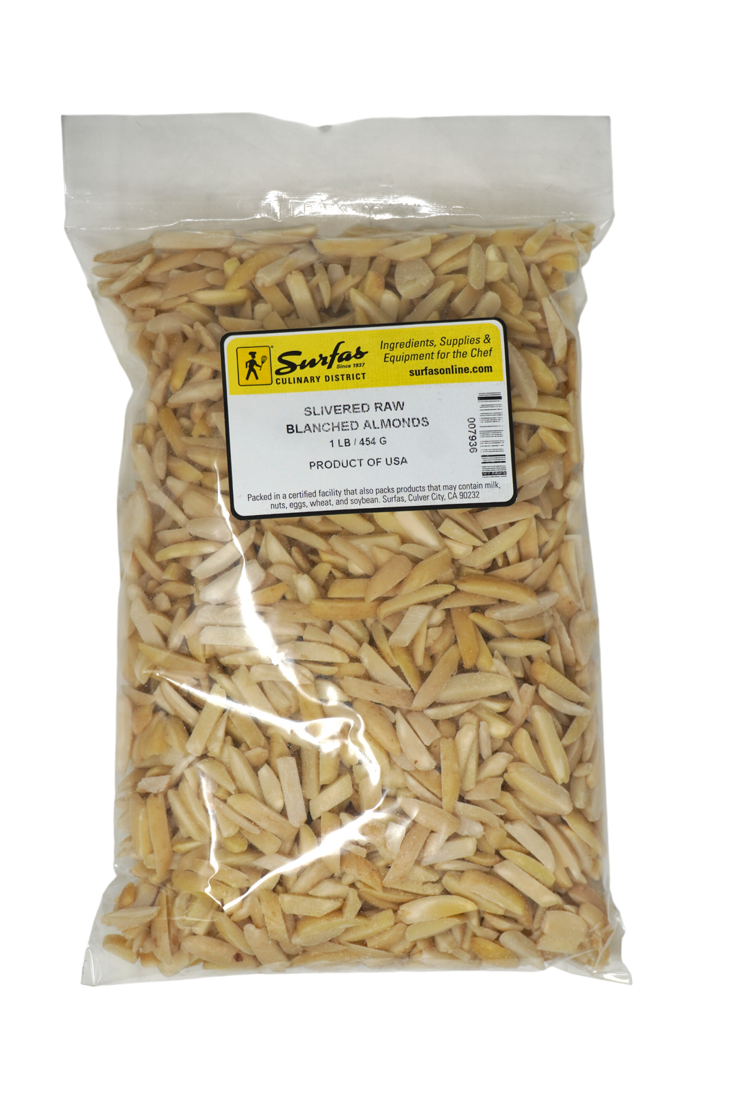 Slivered Blanched Almonds 1lb