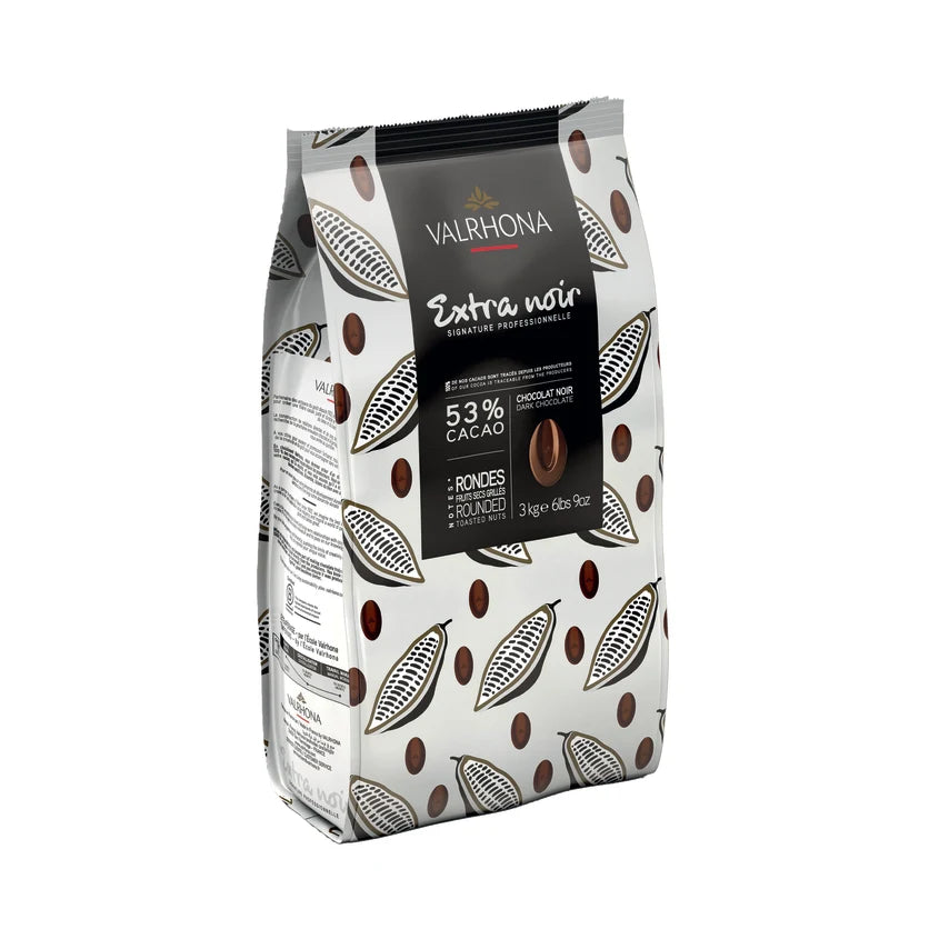 Valrhona 53% Extra Noir Feves 3kg