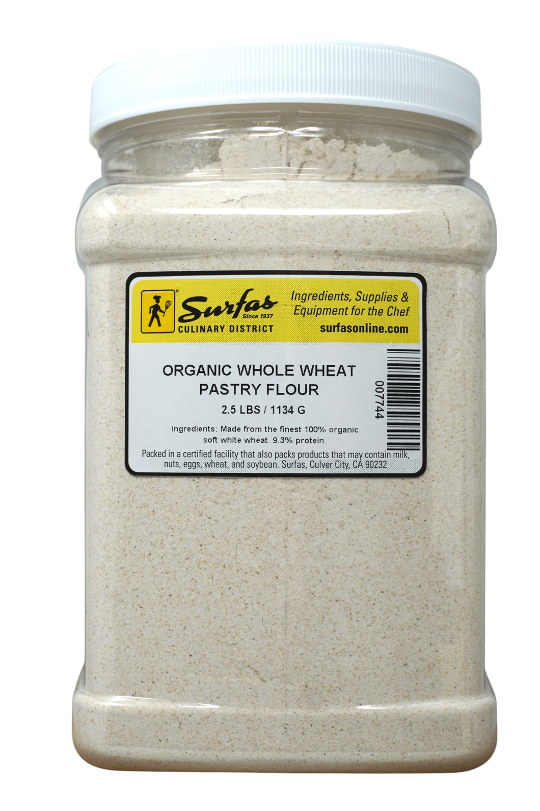 Organic Whole Wheat Pastry Flour 2.5lb