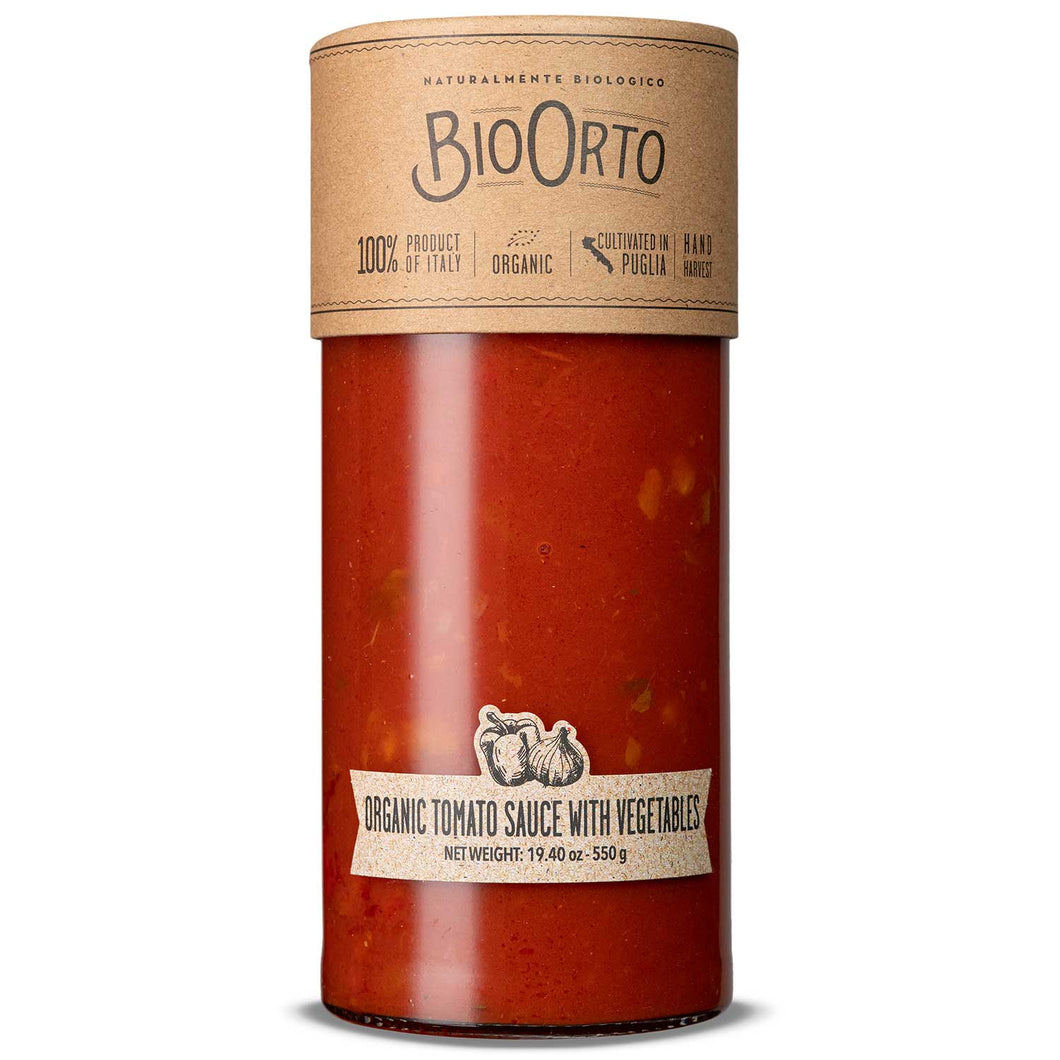 Bio Orto Tomato Vegetable Sauce 550g