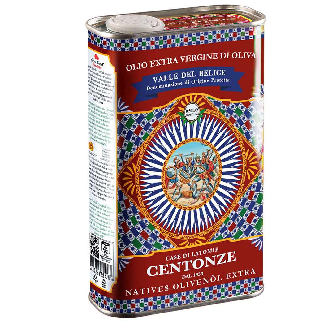 Centonze D.O.P Olive Oil Tin 500ml