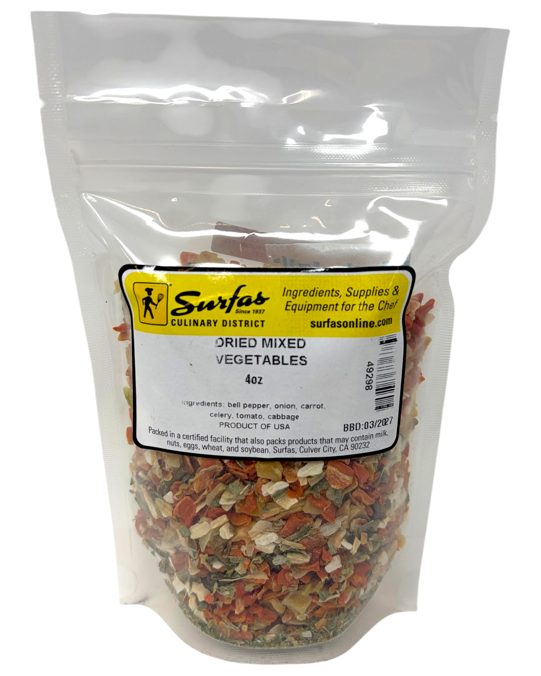 Dried Mixed Vegetables 4oz – Surfas Online