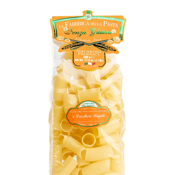 Fabbrica Gluten Free Paccheri Pasta 1lb