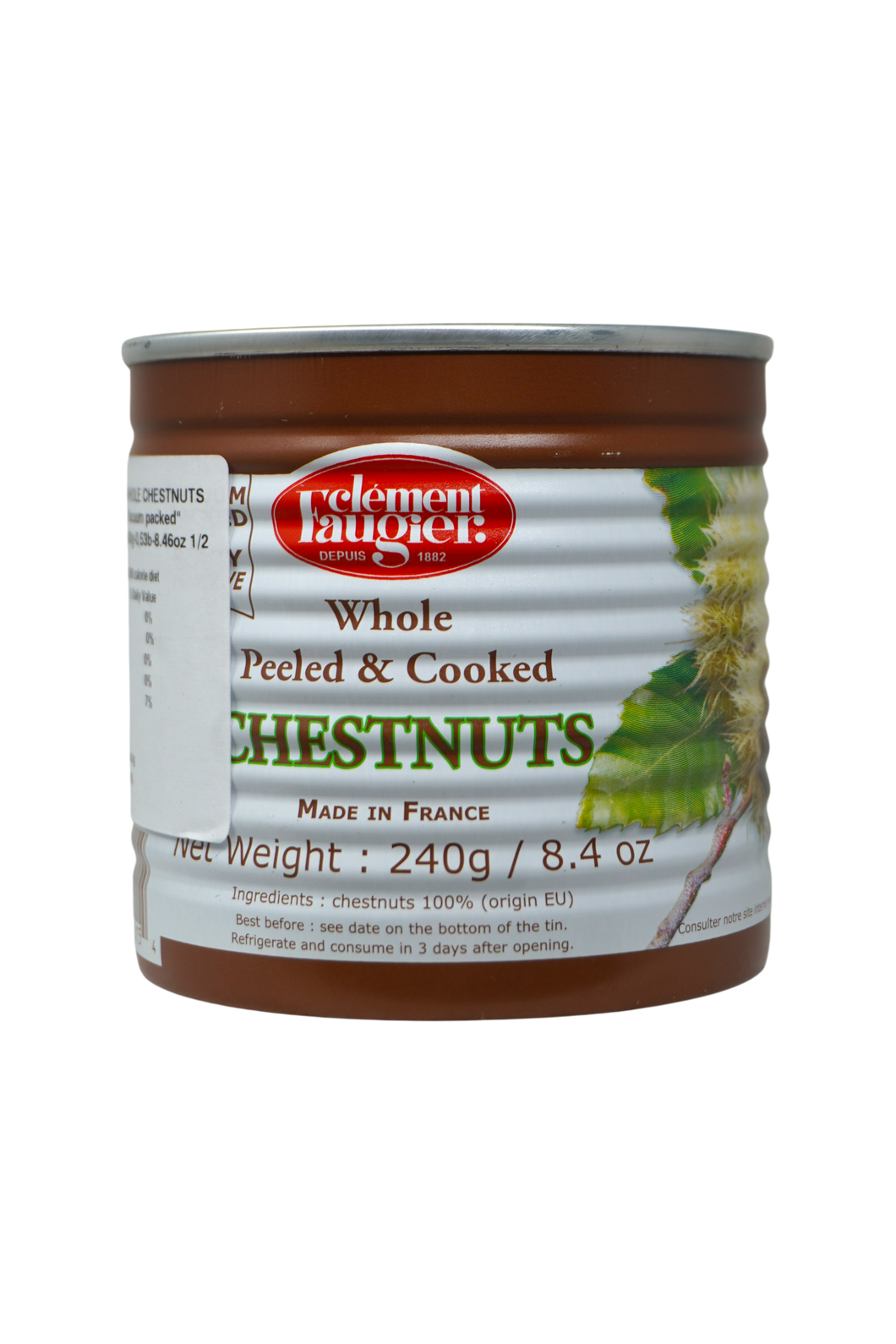 Faugier Whole Peeled Chestnuts 240g