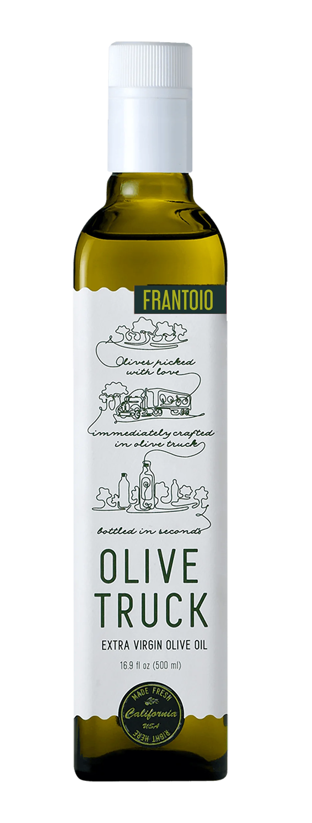 Olive Truck Frantoio Olive Oil 500ml