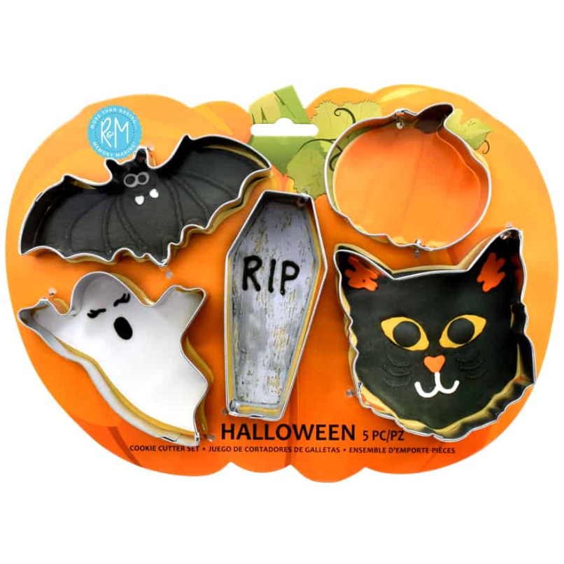 Halloween Cookie 5 PC Cutter Set