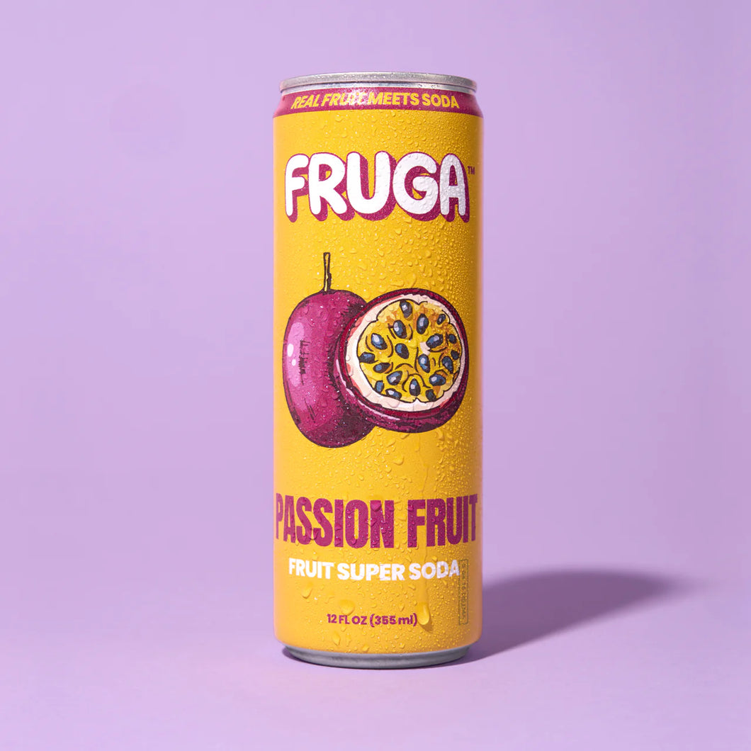 Fruga Passionfruit Soda 12oz – Surfas Online