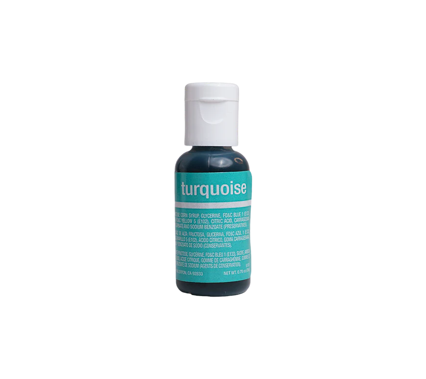 Chefmaster Liqua-Gel Turquoise .70oz