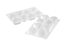 Load image into Gallery viewer, Silicone Mold - Hearts (8) 2-1/2 x 2-1/2
