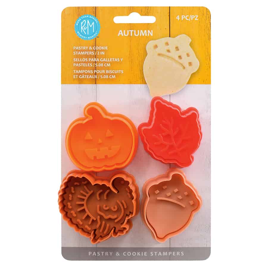 Pastry/ Cookie Stamp Autumn Asstd