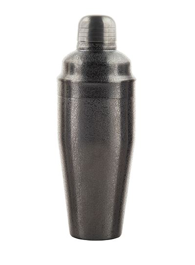 Cocktail Shaker 3 Piece Black 24 oz