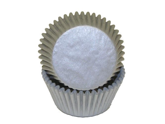 Baking Cup 2in Silver Apx500
