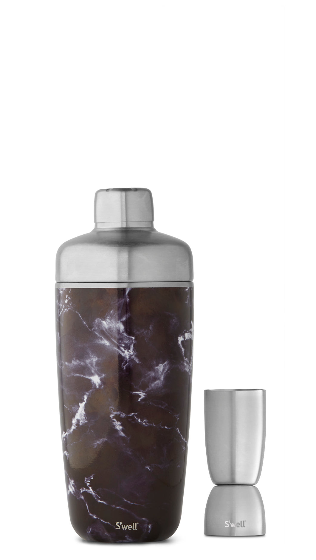 Swell Shaker - Black Marble 18oz