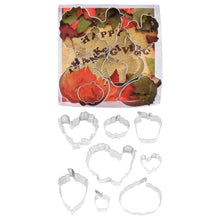 Load image into Gallery viewer, Thanksgiving Cookie Cutter Set (8pc)
