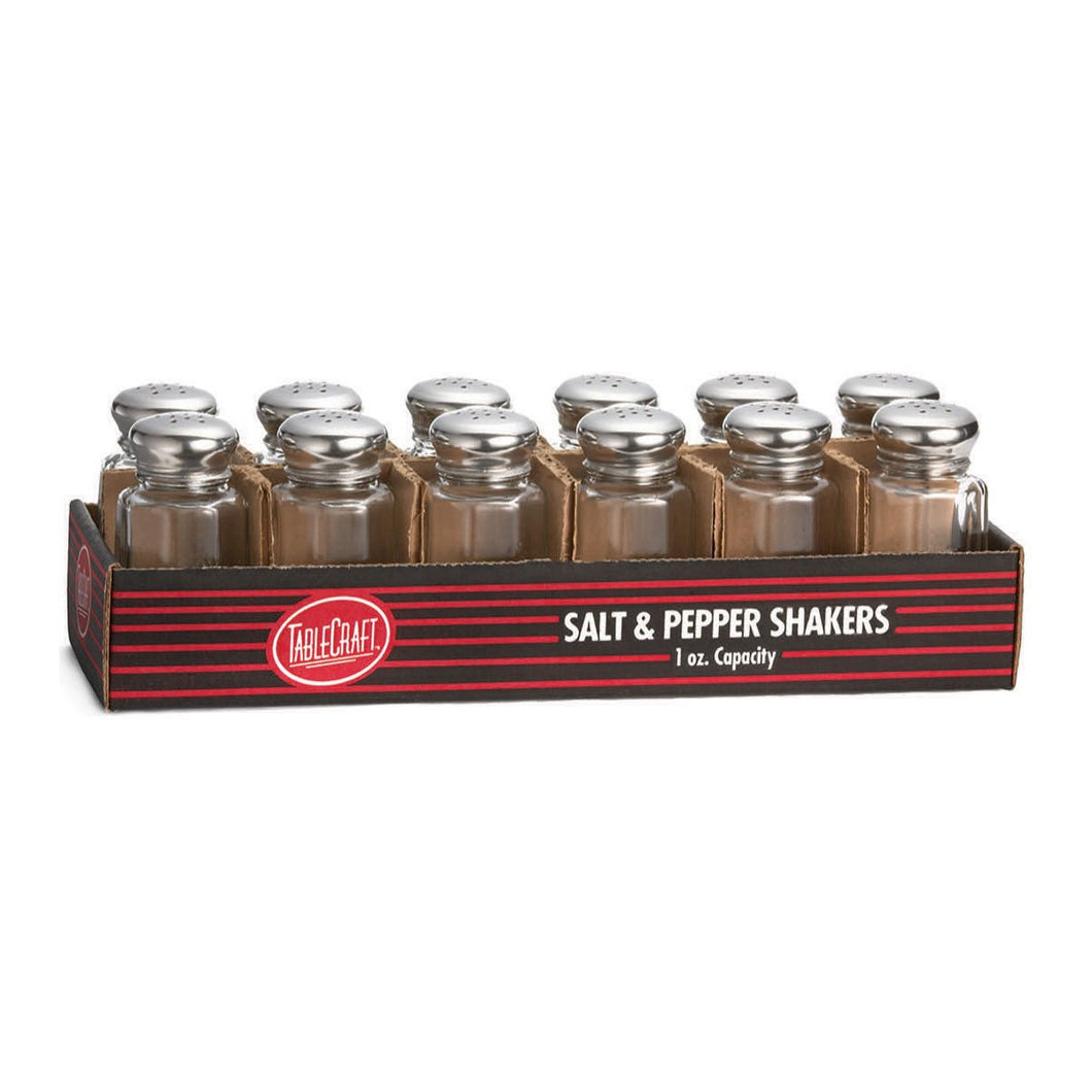 Salt Shaker 1oz Paneled (dozen)