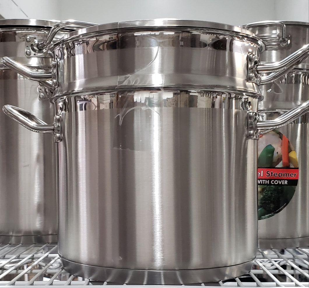 Pasta Cooker Steamer 8qt S/S SSP