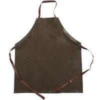 Dishwashing Apron Vinyl Brown