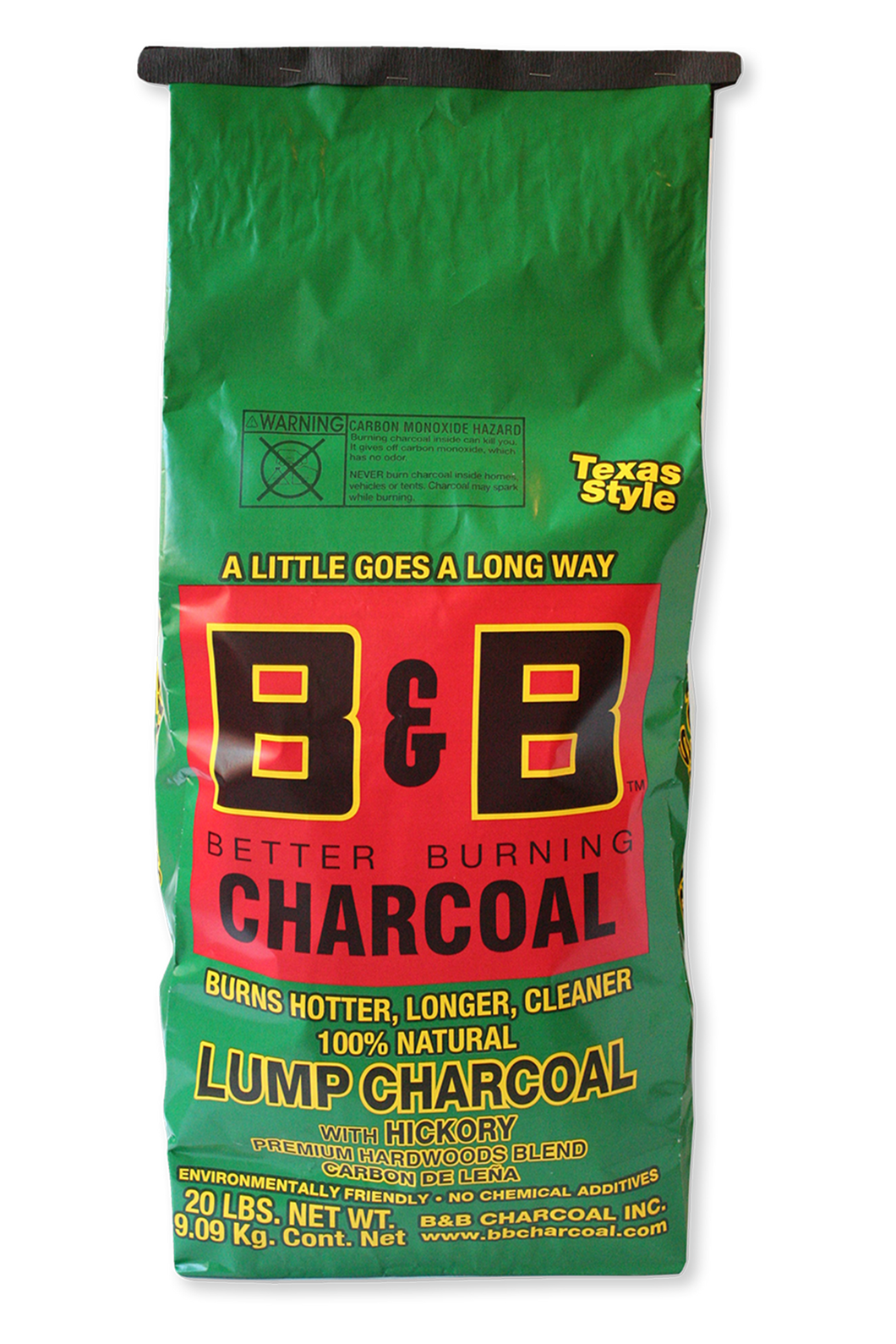 Hickory Lump Charcoal 8lbs