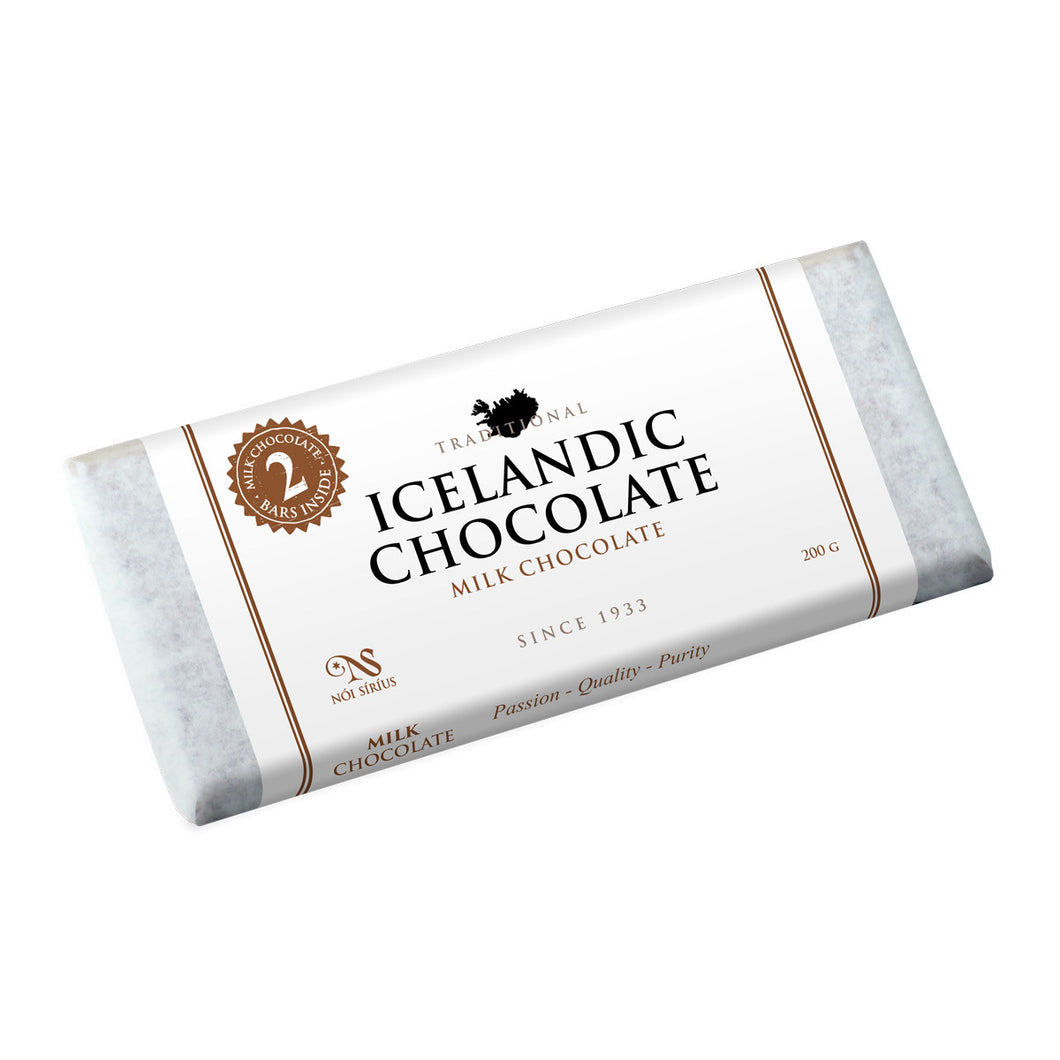 Icelandic Milk Chocolate Bar 7.05oz