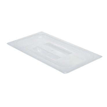 Cambro Food Pan Lid 1/3 W/Handle Translucent