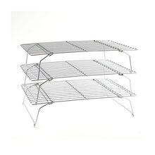 Load image into Gallery viewer, Stackable Cooling Rack 3 Tiers Set
