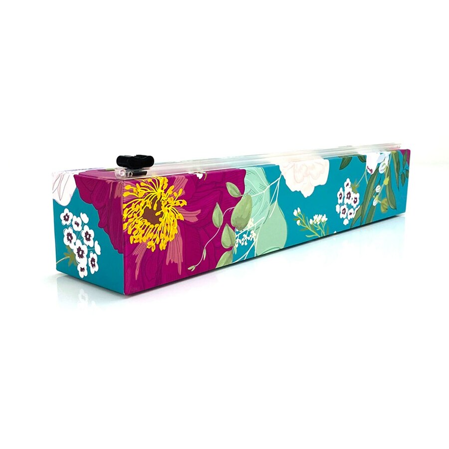ChicWrap Dispenser Spring Flowers Plastic Wrap 12