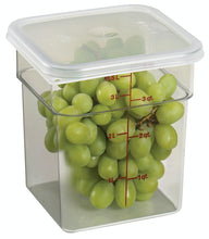 Load image into Gallery viewer, Cambro Food Square Clear Storage 4 qt
