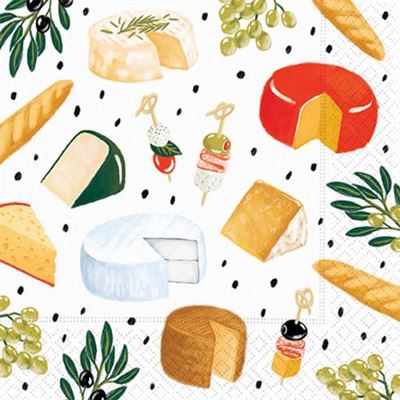 Luncheon Napkins- Perfect Pairings
