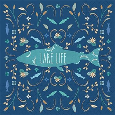 Beverage Napkins- Lake Life