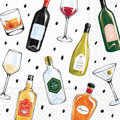 Beverage Napkins- Perfect Pairings