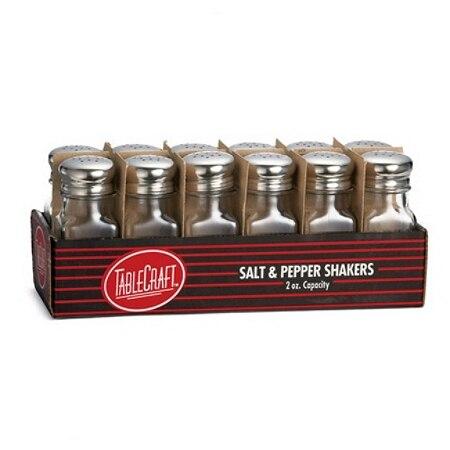 Salt Shaker 2oz Square Mushroom (dozen)
