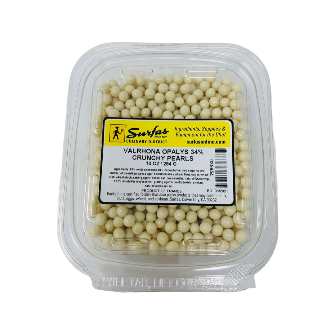人気商品ランキング Valrhona Opalys 34% Crunchy Pearls – Surfas Online 菓子