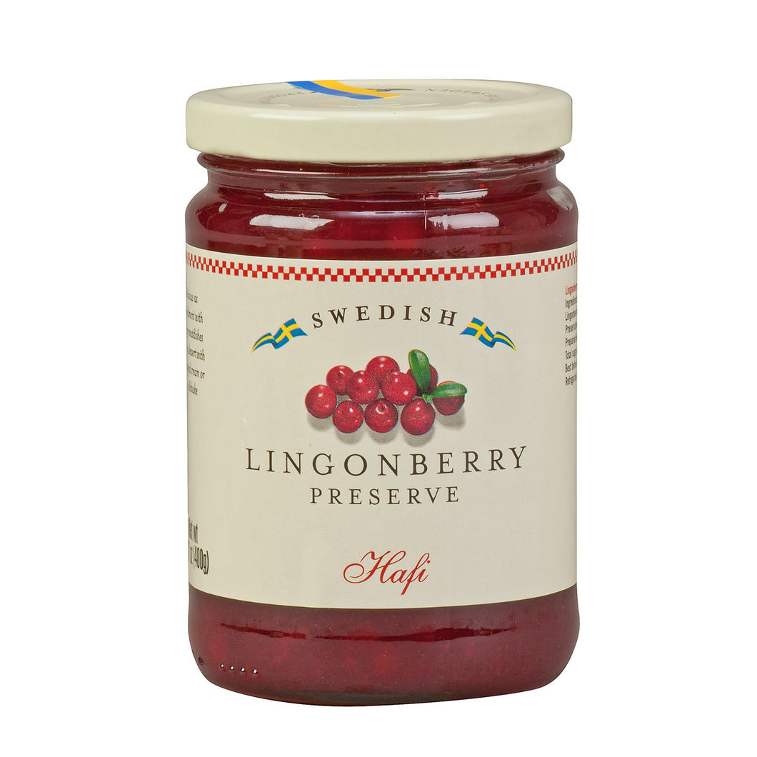 Hafi Lingonberry Jam 14.1oz