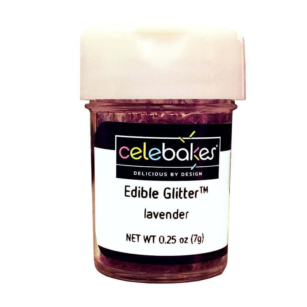 Edible Pastry Glitter - Lavender 1/4oz