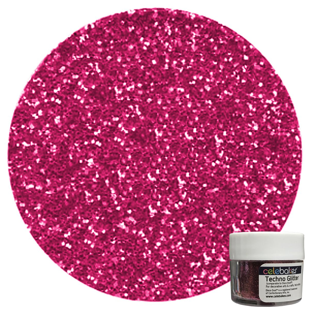 Techno Glitter - Bright Pink 5g