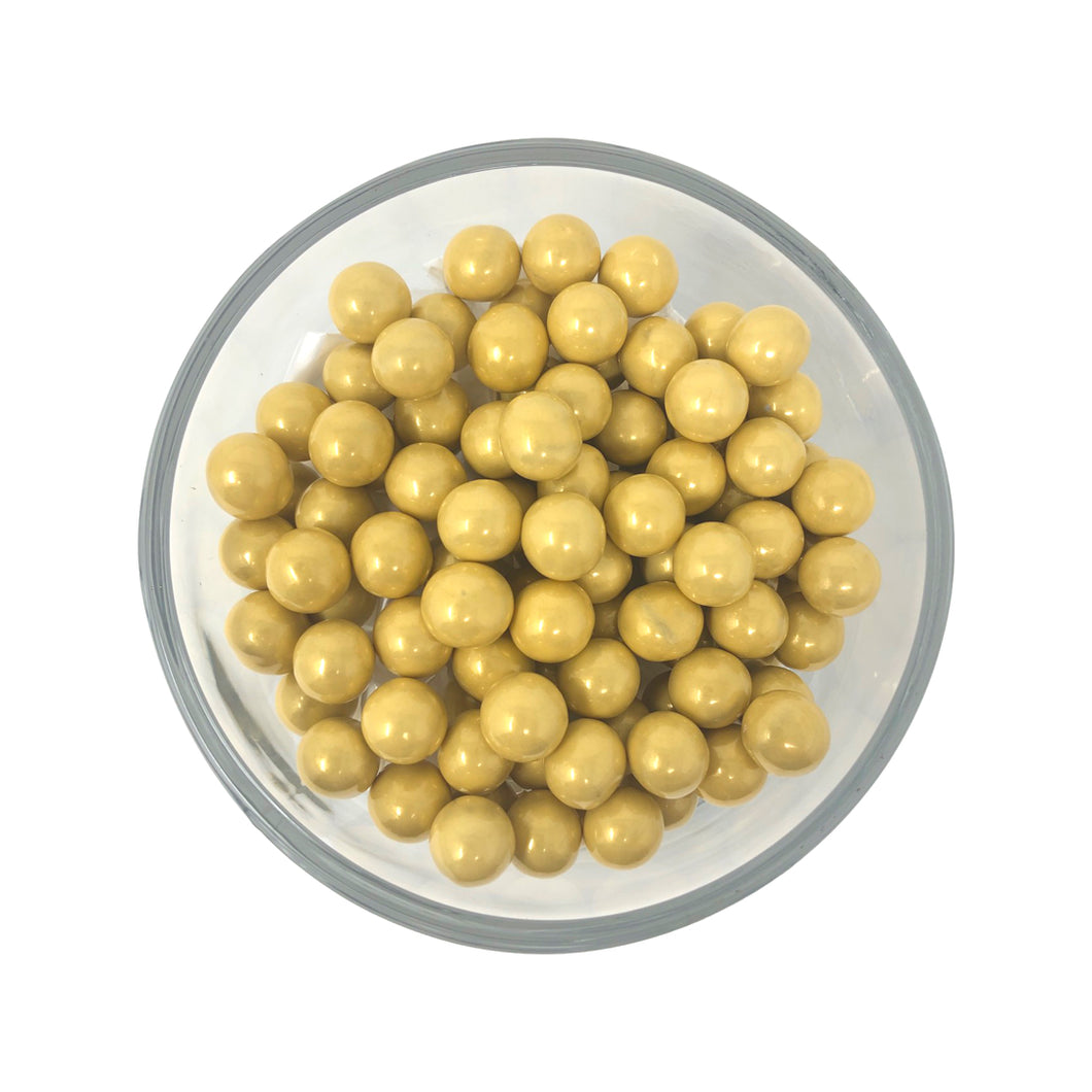 Chocolate Gold Pearls 8oz