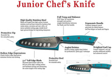 Load image into Gallery viewer, Junior&#39;s Chef&#39;s Knife - Teal
