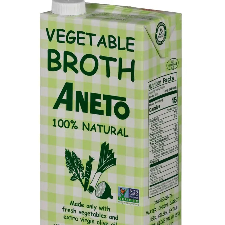 Aneto Vegetable Broth 33.8oz